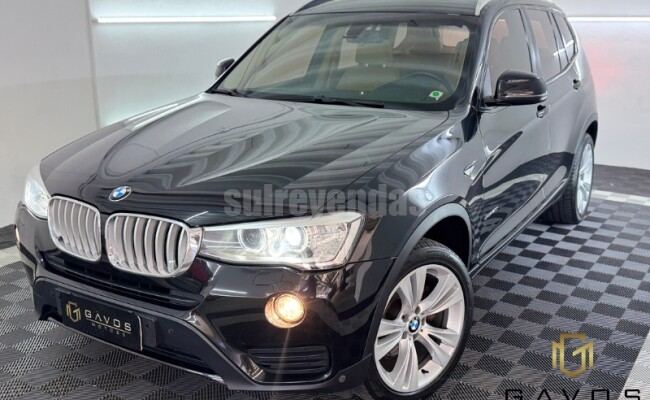 BMW X3 2.0 20I X LINE 4X4 16V GASOLINA 4P AUTOMÁTICO