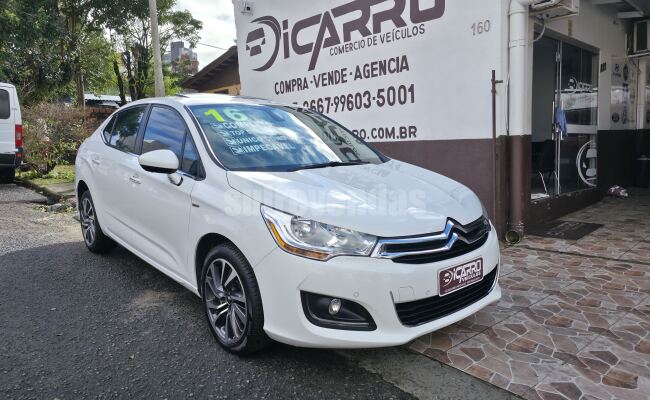 CITROËN C4 LOUNGE EXCLUSIVE 1.6 TURBO FLEX AUT.