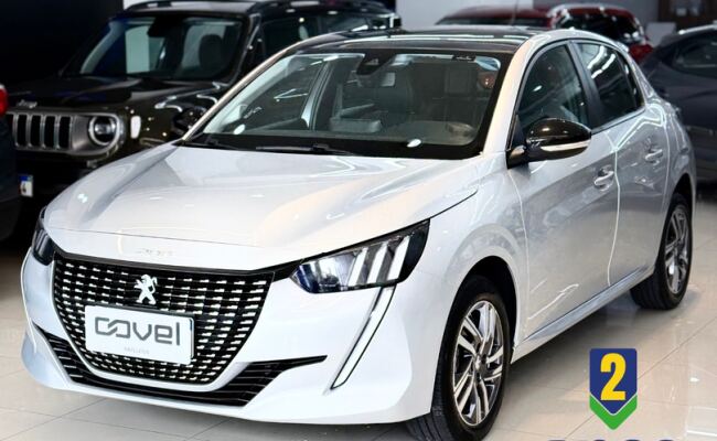 Peugeot 208 1.6 griffe 16v flex 4p automatico 2021
